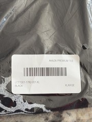 DARC SPORT DEMON SLAYER AKAZA SHIRT BLACK XL