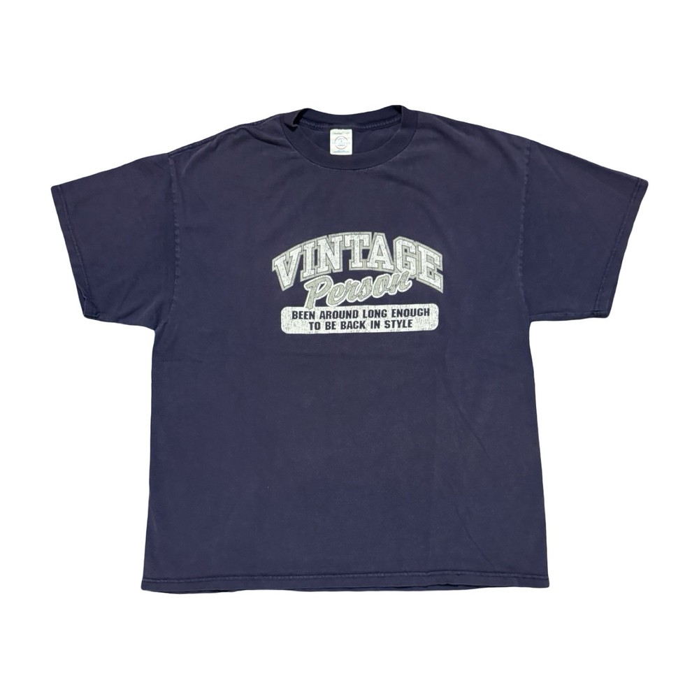 Vintage Person Funny Comedy Tshirt Size XL