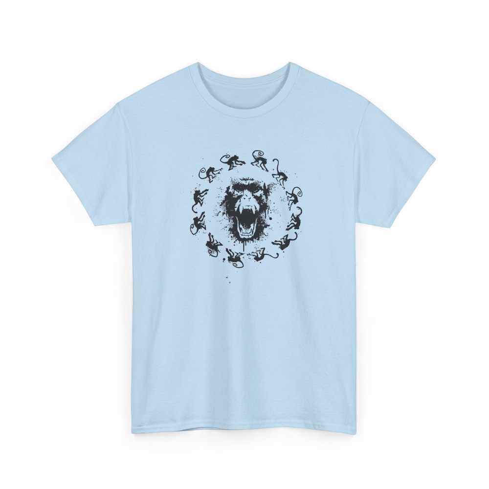 12 monkeys style Unisex Heavy Cotton Tee