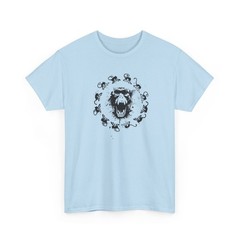 12 monkeys style Unisex Heavy Cotton Tee