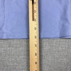 Polo Ralph Lauren Shirt Mens L Blue Tagless Crewneck Slim Fit Logo Jersey Tee