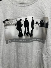 All Sport U2 All That You Can’t Leave Behind Graphic Gray Men’s T-Shirt XL