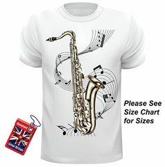 Music Art Saxophone T Shirt Saxophone Sax Music, T Shirt Saxophone T Shirt