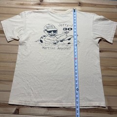 Vintage 1997 Jet Lounge Jeffy-J’s 30th Birthday Martini Anyone Novelty Shirt XL