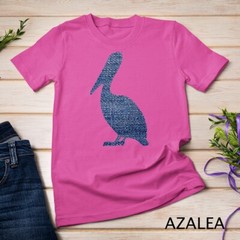 Pelican T Shirt – Denim Blue Jean Texture Unisex T-shirt