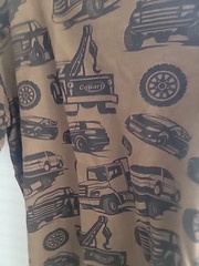 Copart Tee Shirt Men’s Size Medium Trucks Cars Autos All Over Print Mint