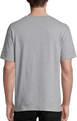 Hanes Men Crew neck T-Shirt 4-Pack ComfortSoft 100% Cotton Heavyweight Tee Plain