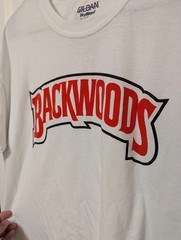 Backwoods blunt Cigars Always True Graphic White L T-Shirt marijuana smoke 420