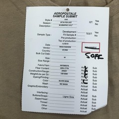 Aeropostale Shirt Mens Medium Beige Positive Energy Graphic Tee Tagless Yin Yang