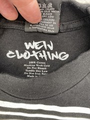 WEIV West Coast Clothing T-Shirt Medium Black Graphic Streetwear 90’s USA Made