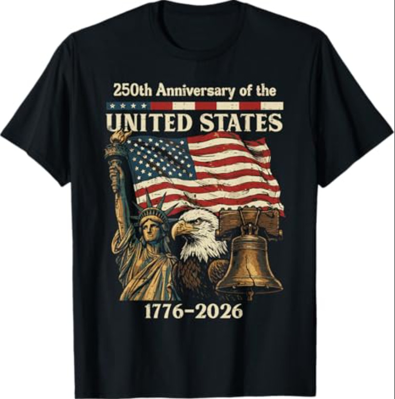 250th Anniversary of United States 250 Years 4th of July Men T-Shirt