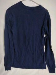 John Deere Solid Long Sleeve Tee with Logo Dallas Cowboys Logo Navy Small