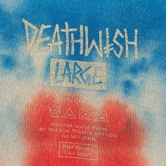Deathwish Skateboarding Shirt Mens L Blue Tie Dye Logo Graphic Skater Streetwear