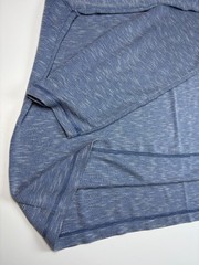 Orvis Long Sleeve Slub Tee T-shirt Mens 2XL Light Blue SUPER SOFT Rayon Blend
