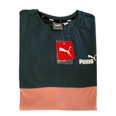 NWT PUMA MSRP $42.99 POWER MEN DARK SLATE ROSETTE CREW NECK SHORT SLEEVE T-SHIRT