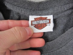 Vintage Harley Davidson Shirt Mens Extra Large XL Gray Big Barn Tank Top 80s