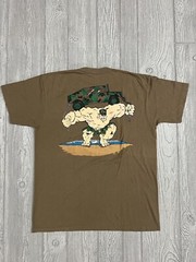 Vintage US Marine Corps T-Shirt BLLS Basic Landing Support Spec USA Adult L