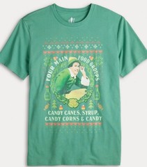 ELF WILL FARREL CHRISTMAS Four Food Groups T-Shirt MENS 2XL Holiday Movie New