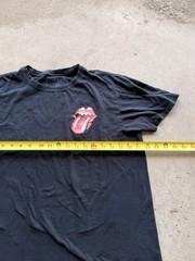 Vintage Rolling Stones Tour 2019 Black Tongue Logo Graphic Tee Short Sleeve L