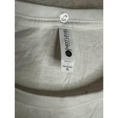 Next Level Apparel A1 Padel Adult T-Shirt Short Sleeve Crew Neck Size XL White