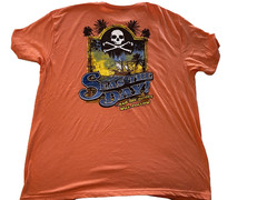 JOE BLOW TEES from SHERPERS “SEAS THE DAY!”, 2XL, TANGERINE, NWT & FREE SHIP