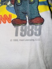 Vintage Decade Rap 80s History XL Mario 1980-1989 Pop Culture Jordan T Shirt