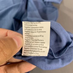 Coofandy Shirt Mens M Blue Short Sleeve Henley Lightweight Stretch Tee Polyester