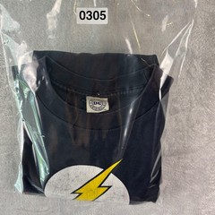 DC Comics Originals Flash Bolt T-Shirt Black Graphic Tee Alstyle S Fits Sz Small