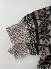 Other brands: Italian-made JOHN ASHFORD knit sweater (thick), XL, acrylic, multi