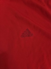 Adidas Men’s T-Shirt Size Medium (M) Red 3 Stripes Short Sleeve Climalite