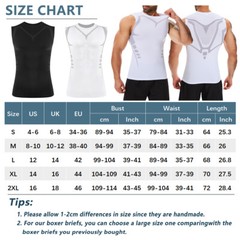 Mens Compression Sport Vest Tight Tank Base Layer Sleeveless T-Shirt Singlet Top