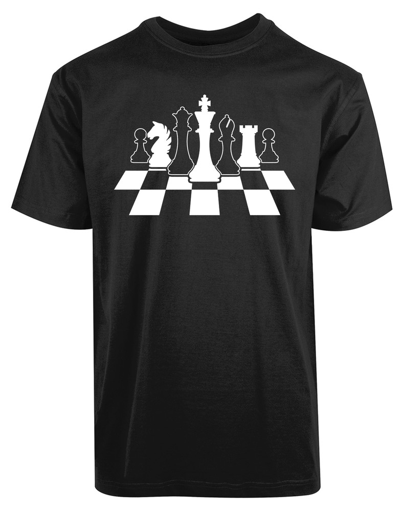 Chess King Queen Game New Men’s Shirt Victory Super Cool Casual Tee