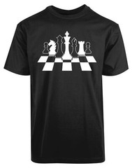 Chess King Queen Game New Men’s Shirt Victory Super Cool Casual Tee