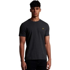 LYLE & SCOTT Men’s Charcoal Marl Grey Short Sleeve Crew Neck T-shirt S BNW