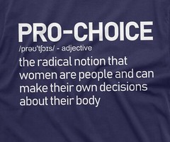 Pro Choice Feminism T-shirt Women’s Rights Supporter ProChoice Feminist Tee
