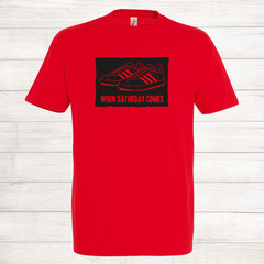 Bournemouth Football Gazelle Trainers Away Days Weekend Casual Saturday T Shirt