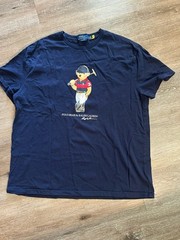 Polo Ralph Lauren Polo Bear Graphic Crew Neck Classic Fit T-Shirt Navy L