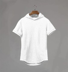 New Gym Fitness Bodybuilding Sport Hoodie Mens Slim Fit Solid Color Hooded T-Shi