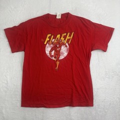 DC Comics The Flash Red Short Sleeve Graphic Shirt Men’s Medium