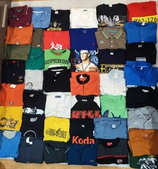 Lot 44x Men’s T-Shirts Bundle Size M Mixed Brands Vintage Polo Bulk wholesale