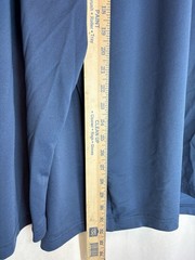 Dickies Performance Moisture Wicking Long Sleeve Pocket Blue T-Shirt Mens 3XL