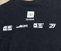 Toyota Gazoo Racing Logo T-Shirt Mens Sz Large, Black, Short Sleeve