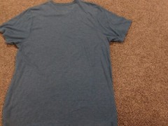 Coastal Gulf Shores Mens Shirt Large blue graphic turtle