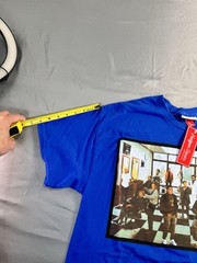 Headgear Classics Men’s Barber Shop T-Shirt Blue The Movie Size Large Tee NEW
