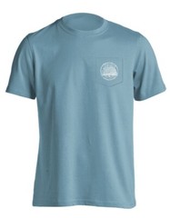 Live Oak Brand Weekend Hooker Bass Fishing T-Shirt, Blue, Graphic Print, Size M