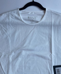 NWT BYLT Premium Basics Drop-Cut BYLT Blend Long Sleeve White Men’s XL