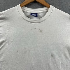 Vintage 90s Umbro Sand Soccer Shirt Mens Large White Single Stitch Distressed
