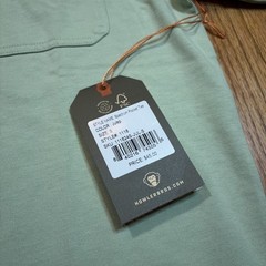 NWT Howler Brothers Men’s Small Spectrum Pocket Tee Short Sleeve Julep Tan 1118