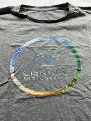 Clark Little Photography Tshirt XL EUC Gray Hawaii