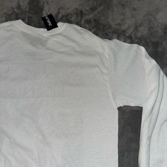 NWT Stranger Things Shirt Mens Sz M White Long Sleeve Hot Topic Hawkins Indiana